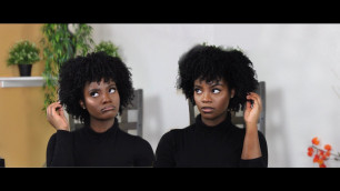 'Wash & Go On Type 4 Natural Hair | Carol\'s Daughter Coil Enhancing Moisture Butter'