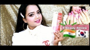 'Made in Korean Beauty Product Review, Miss Claire Nail Glue Honest Review & Demo,  #creativepuja'