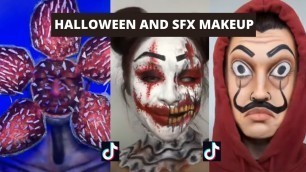 'HALLOWEEN AND SFX MAKEUP TIKTOKS | tiktok compilation 2020'