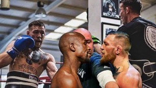 'Conor McGregor training for Floyd Mayweather'