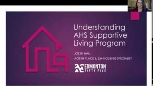 Understanding Alberta Health Services Supportive Living Program
