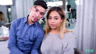 '[FULL VIDEO] [HD] Kylie Jenner | Jordyn Woods Makeup Tutorial | Light Smokey Eye With Ariel TEJADA'
