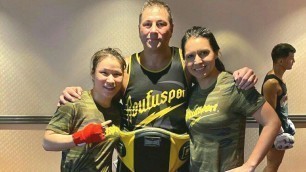 'Tulsi Gabbard MMA Training with Weili Zhang & Duke Rofous (Full)'