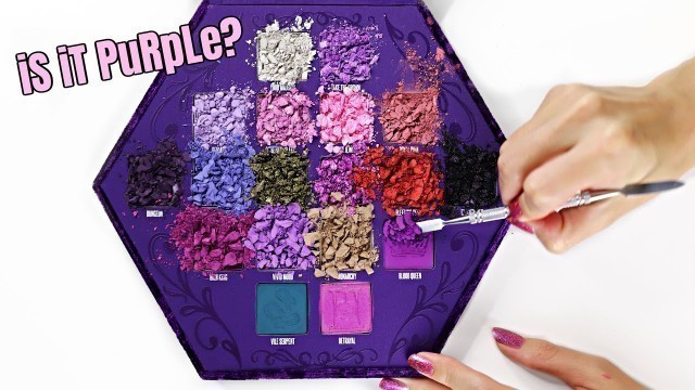 'iS iT PuRpLe? Jeffree Star Blood Lust Palette | THE MAKEUP BREAKUP'