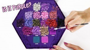 'iS iT PuRpLe? Jeffree Star Blood Lust Palette | THE MAKEUP BREAKUP'