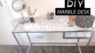 'DIY  Marble Table: Ikea Vittsjo Hack: Tips and Advice'