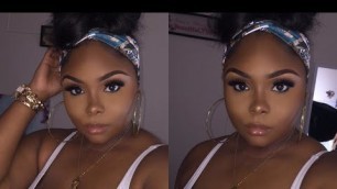 Natural Makeup Tutorial for Black Women| Ariel Black