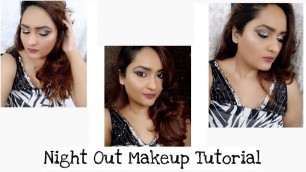 Black & Silver Eyes | Party makeup Tutorial