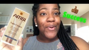 AMBI FADE CREAM REVIEW + ( BEFORE & AFTER )