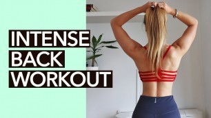 'Back Workout for Women (No Equipment)'