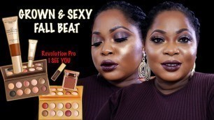'Testing Revolution Pro Colour Focus Palettes, CC Foundation and Concealer Fall Makeup Look 2020'