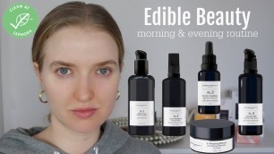 Edible Beauty Skincare Routine| no. 3 exotic goddess ageless serum & more!