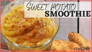 'Vegan Sweet Potato Smoothie