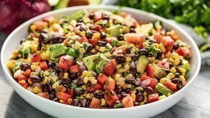 'How to Make Simple Black Bean and Corn Salad'