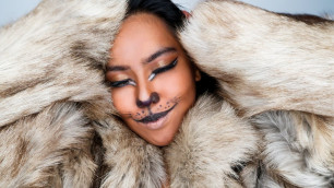'Lion Makeup Transformation 2019 | Halloween or costume party makeup ideas | Filipina in France'