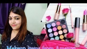 Some makeup products purchased from Amazon