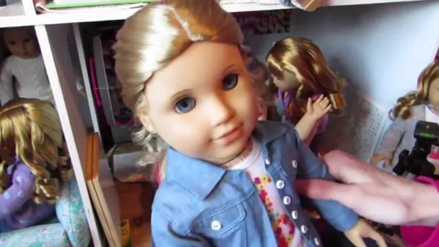 How to: Hairstyles for American Girl Dolls with Wavy Hair!
