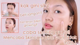 'COBA SKINCARE YANG VIRAL DI TIKTOK || SKINHOUSE GLOW SERIES | Bagus Ga Ya?'