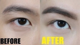 'Easy Eyebrow Tutorial + Trim for Beginner |  MENS GROOMING MAKEUP | 男仕畫眉修眉 | ISSAC YIU'