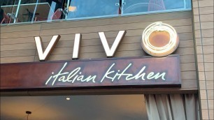 'Vivo Italian Kitchen Review | City Walk Universal Studio Orlando'