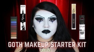 'The Ultimate Goth Makeup Kit | Affordable and Cruelty Free! | MarilynMugBeat'
