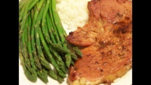 'Spicy, Honey, Smoked, Ham Steak 2/3 Chef John The Ghetto Gourmet'