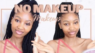 NO MAKEUP MAKEUP TUTORIAL | QUICK & EASY | ACNE SCARS | SOUTH AFRICAN YOUTUBER