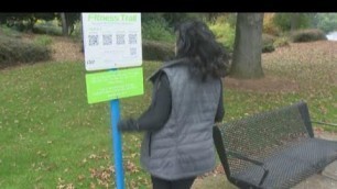 Walking trail at Adventist Medical Center