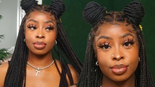 FLAWLESS EVERYDAY DETAILED MAKEUP TUTORIAL | Drugstore Products for BLACK WOMEN! Beginner Friendly!!