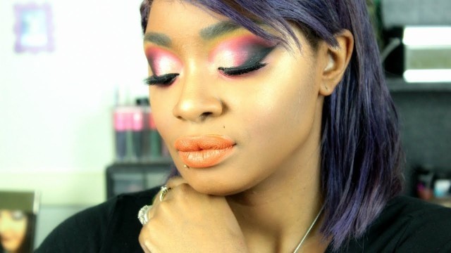 'Dramatic Tropical Arabic Inspired Makeup Tutorial'