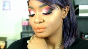 'Dramatic Tropical Arabic Inspired Makeup Tutorial'