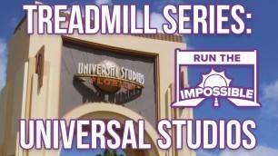 'Universal Studios Florida Orlando Treadmill Workout Full Park Steady Walkthrough'