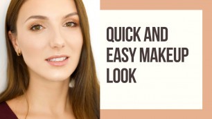 'EASY EYEBROWS TUTORIAL || QUICK AND EASY MAKEUP LOOK USING ONLY CHARLOTTE TILBURY'