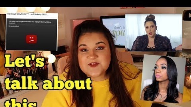 'Let\'s Talk About Marlena Stell, Makeup Geek and FALSE Copyright Strikes...'