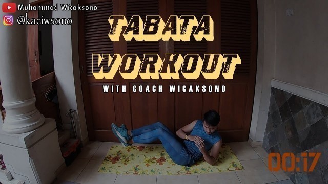 'TABATA WORKOUT FOR RUNNERS (FULL 4 MENIT)'