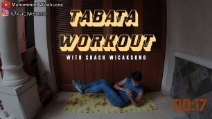 'TABATA WORKOUT FOR RUNNERS (FULL 4 MENIT)'