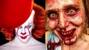'Creepiest Halloween Makeup Tutorials | Special Effects Makeup Transformations'