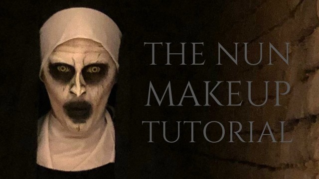 'Halloween Makeup Tutorial \"The Nun\" Conjuring | Vicky Lash'