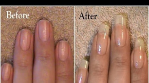 'Going From Short Nails To Long Natural Nails 3 Month Nail Growth'