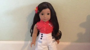how to care for nanea's hair!" ~starring the new american girl doll NANEA