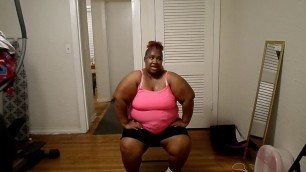 'I ALMOST FELL MY TRYING TO WORKOUT ON MY SIMPLY FIT BOARD MY #YT #FAM PRAY FOR ME AMEN'