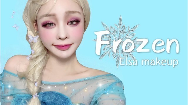 '❄️겨울왕국 엘사 메이크업 frozen elsa makeup tutorial'
