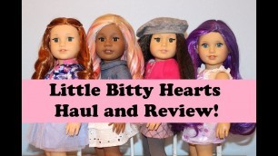 Little Bitty Hearts Removable Makeup for My Dolls!