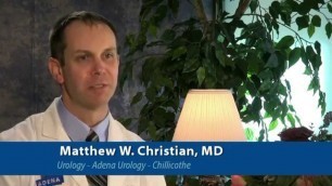Dr. Matthew Christian  - Adena Urology