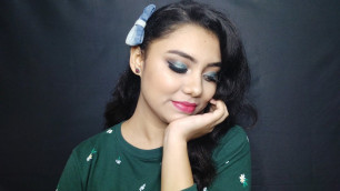 'Christmas/Party makeup tutorial