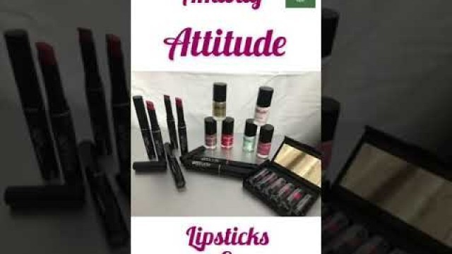 Shades of Lipsticks & Nail Paints | Attitude | Amway | Go Full screen for Names
