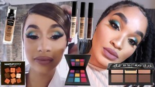 'Cardi B Inspired Makeup