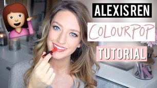 Alexis Ren X Colourpop Tutorial