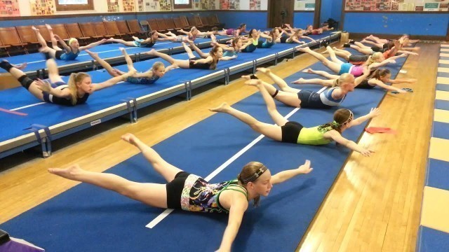'Uptown Funk Workout at Moser Gymnastics 2015'