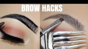 'EYEBROW HACKS THAT EVERYONE SHOULD KNOW!'